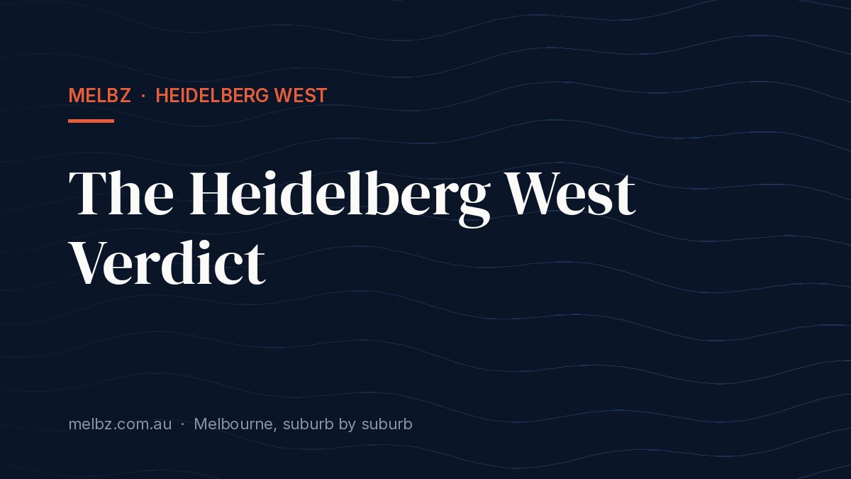 Title card: The Heidelberg West Verdict