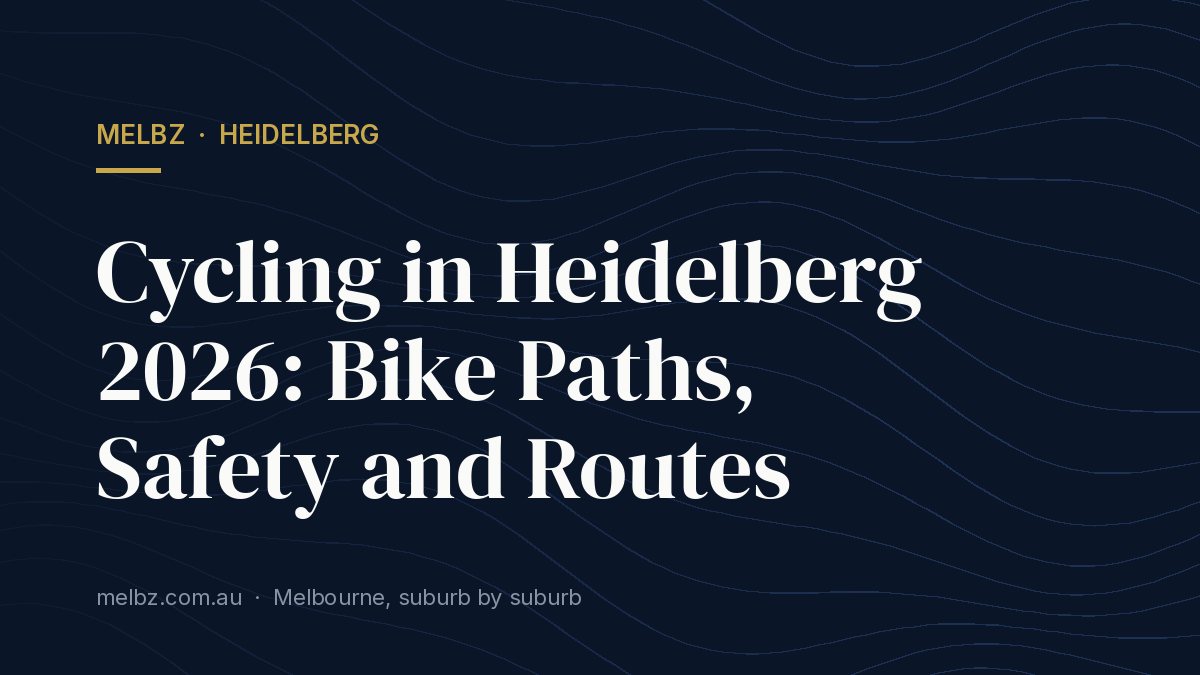 Title card: Cycling in Heidelberg 2026: Bike Paths, Safety and Routes