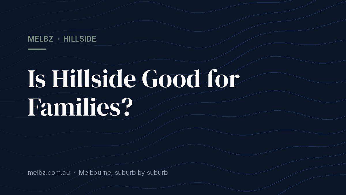 Title card: Is Hillside Good for Families?