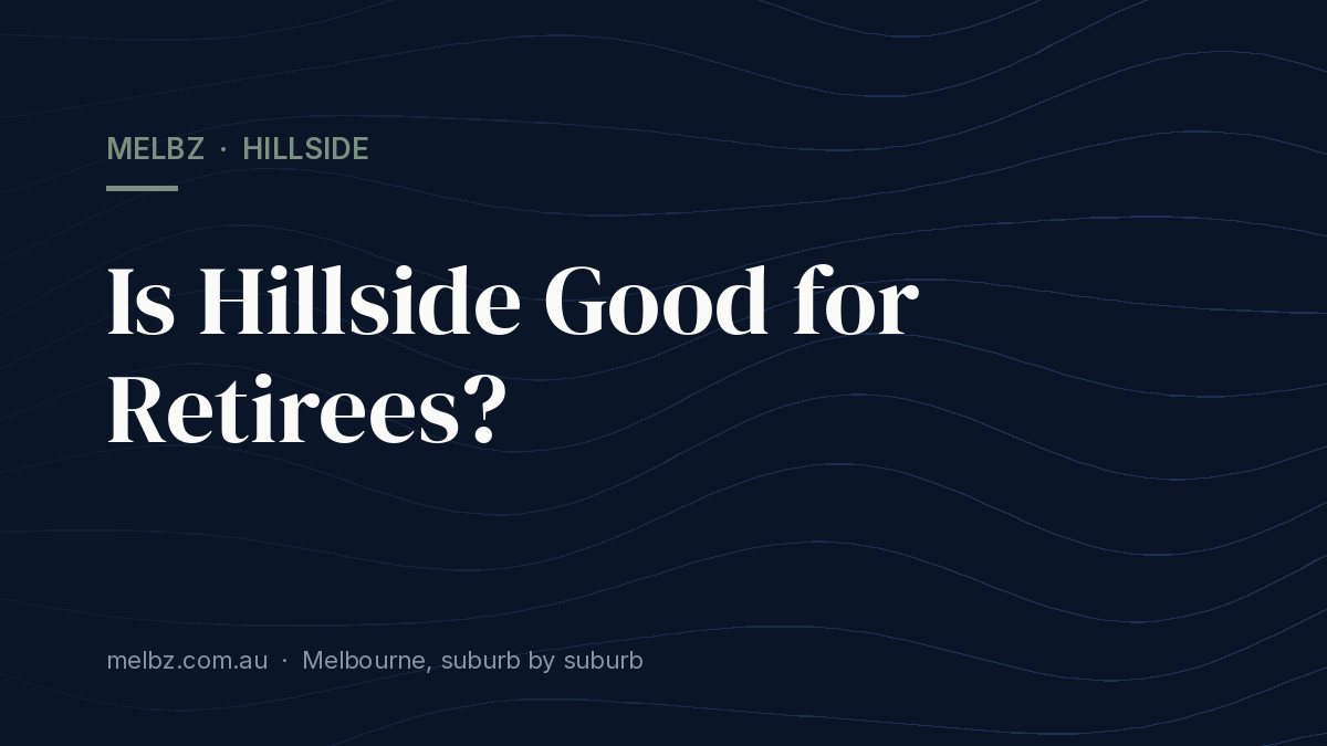 Title card: Is Hillside Good for Retirees?