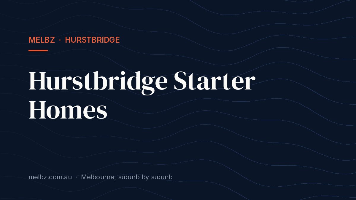 Title card: Hurstbridge Starter Homes
