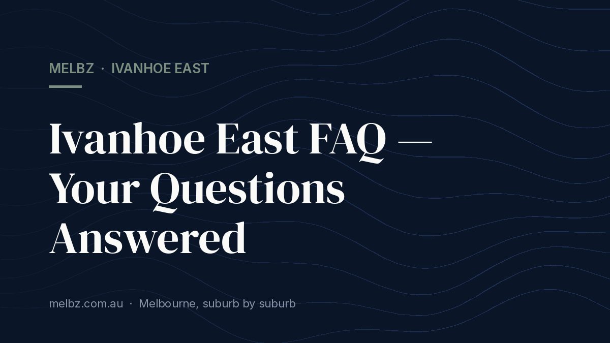 Best Bars in Ivanhoe East