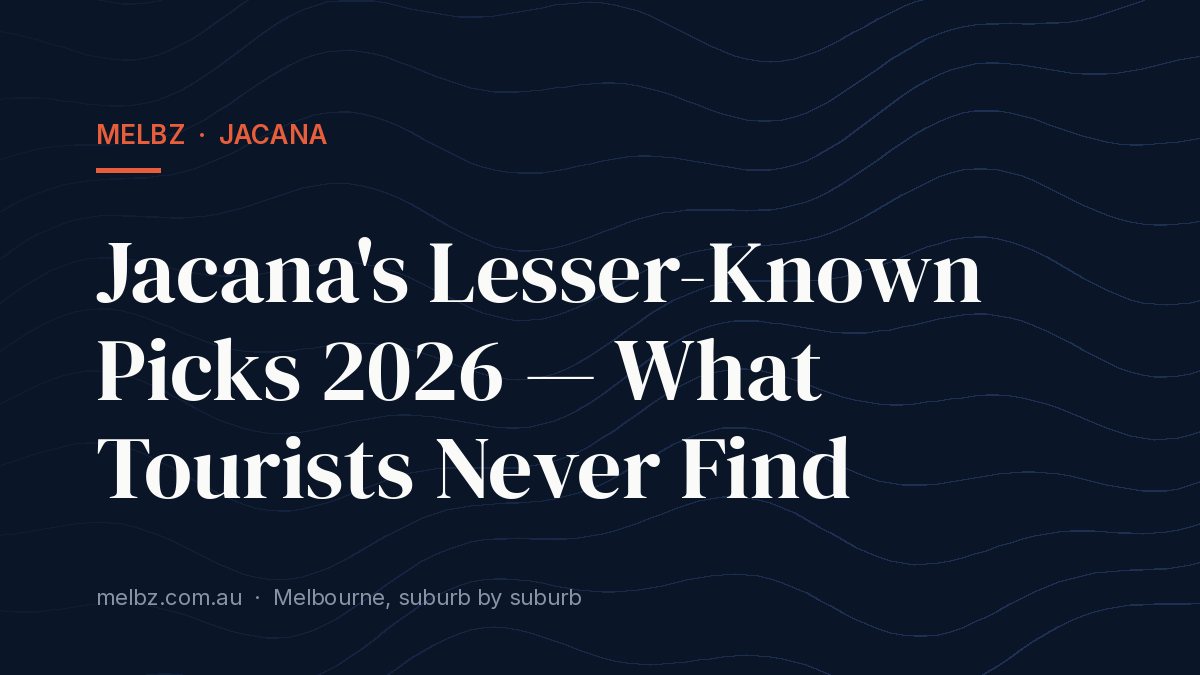 Title card: Jacana's Lesser-Known Picks 2026 — What Tourists Never Find