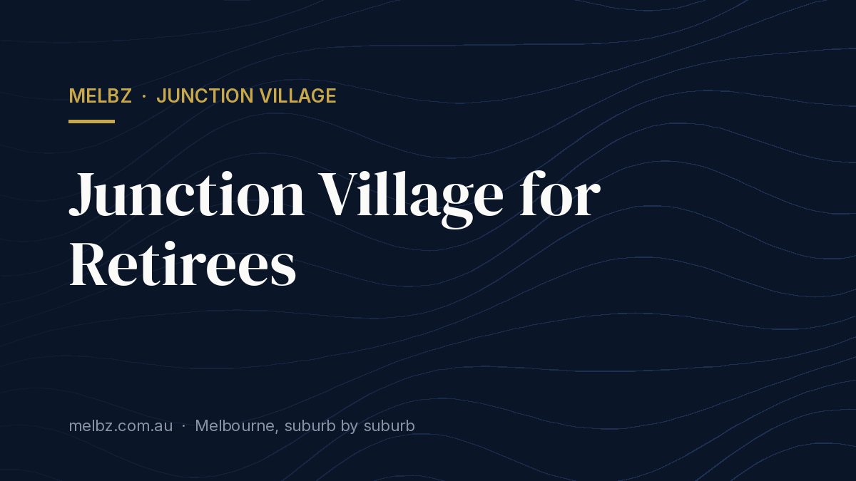 Title card: Junction Village for Retirees