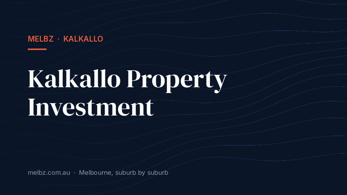 Title card: Kalkallo Property Investment