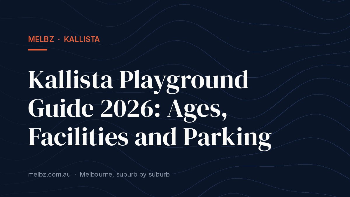 Title card: Kallista Playground Guide 2026: Ages, Facilities and Parking