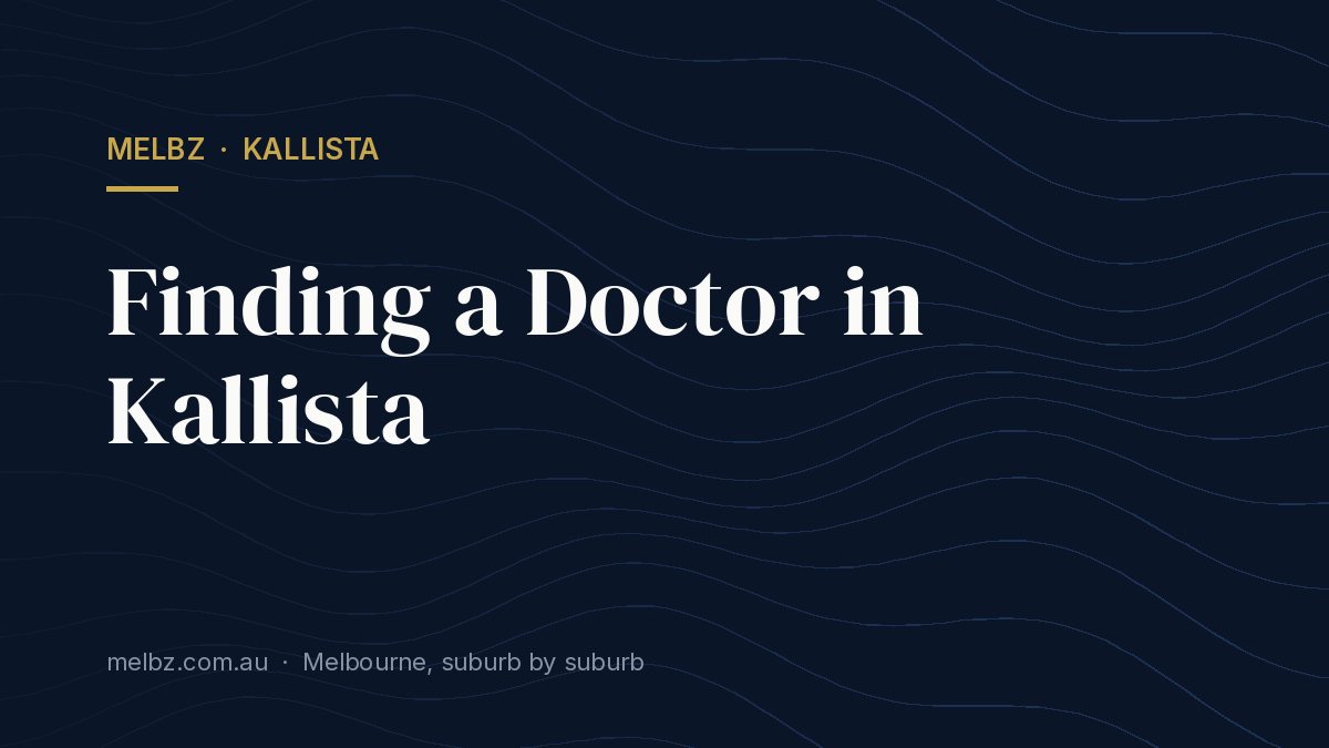 Title card: Finding a Doctor in Kallista