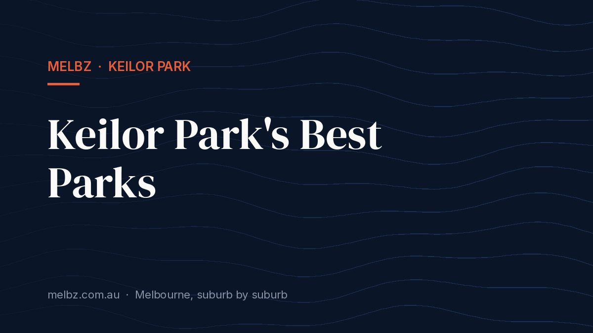 Title card: Keilor Park's Best Parks