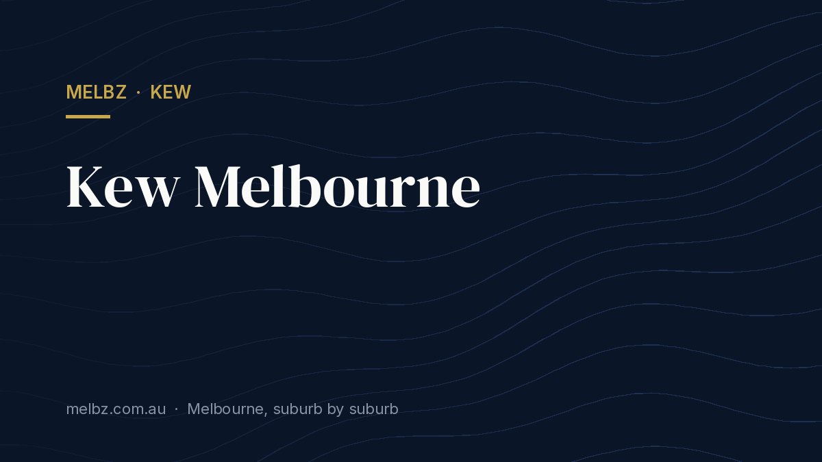 Title card: Kew Melbourne