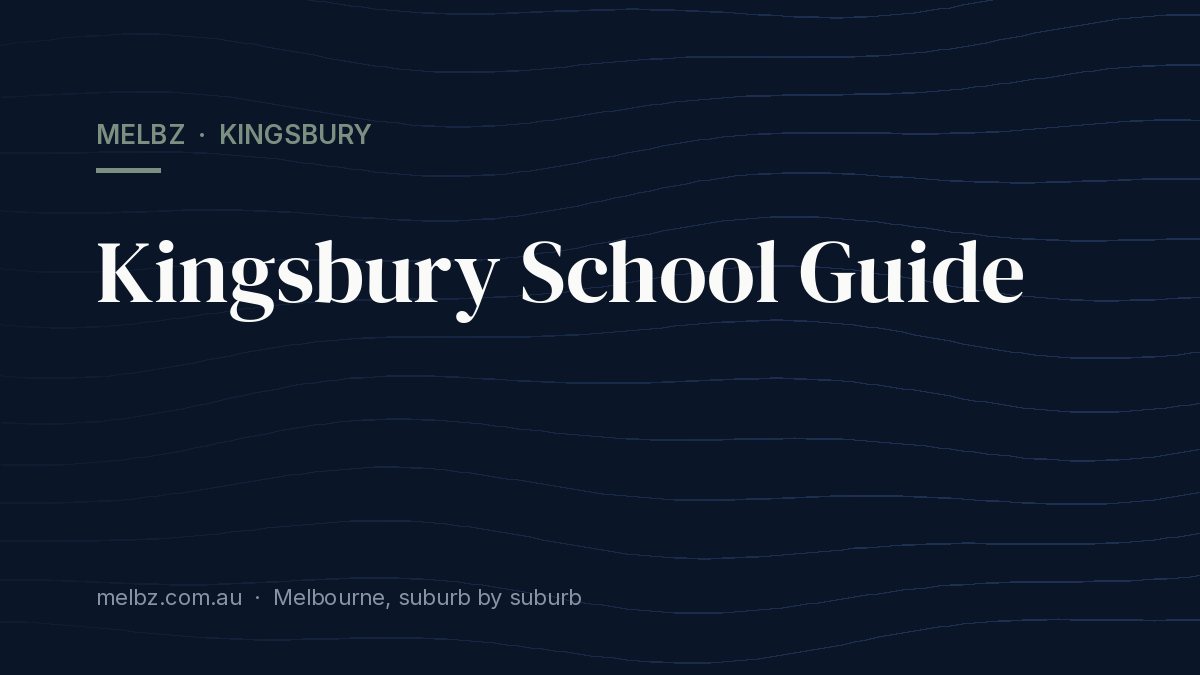 Title card: Kingsbury School Guide