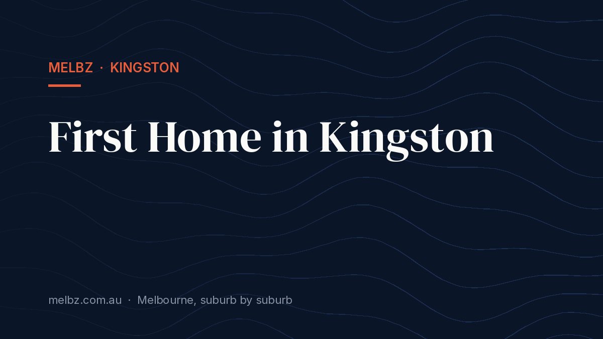 Title card: First Home in Kingston