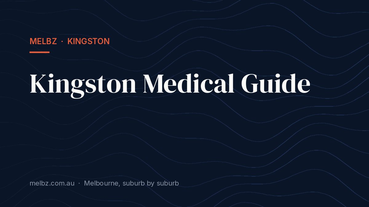 Title card: Kingston Medical Guide