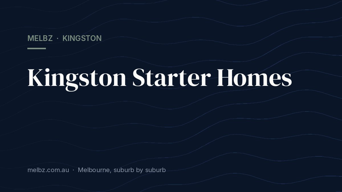 Title card: Kingston Starter Homes