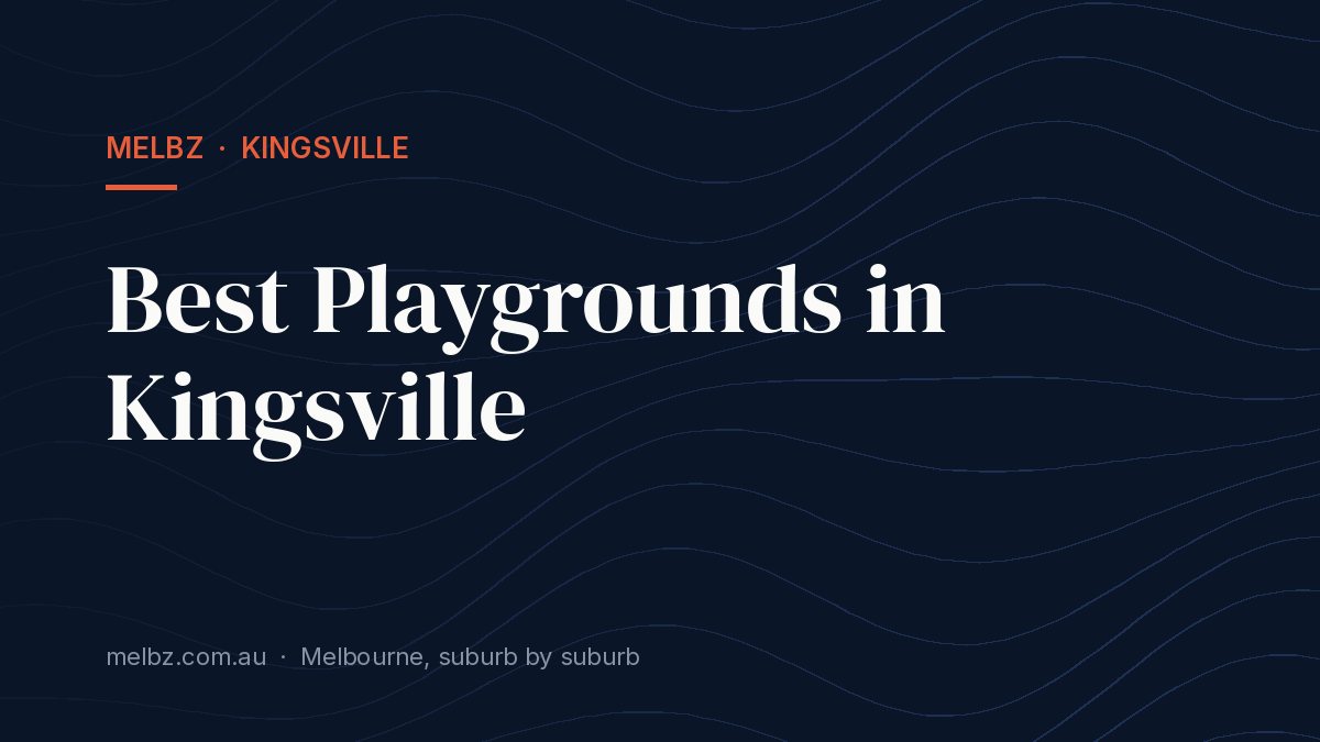 Title card: Best Playgrounds in Kingsville