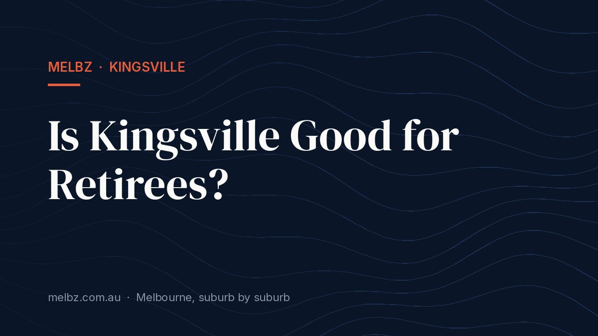 Title card: Is Kingsville Good for Retirees?