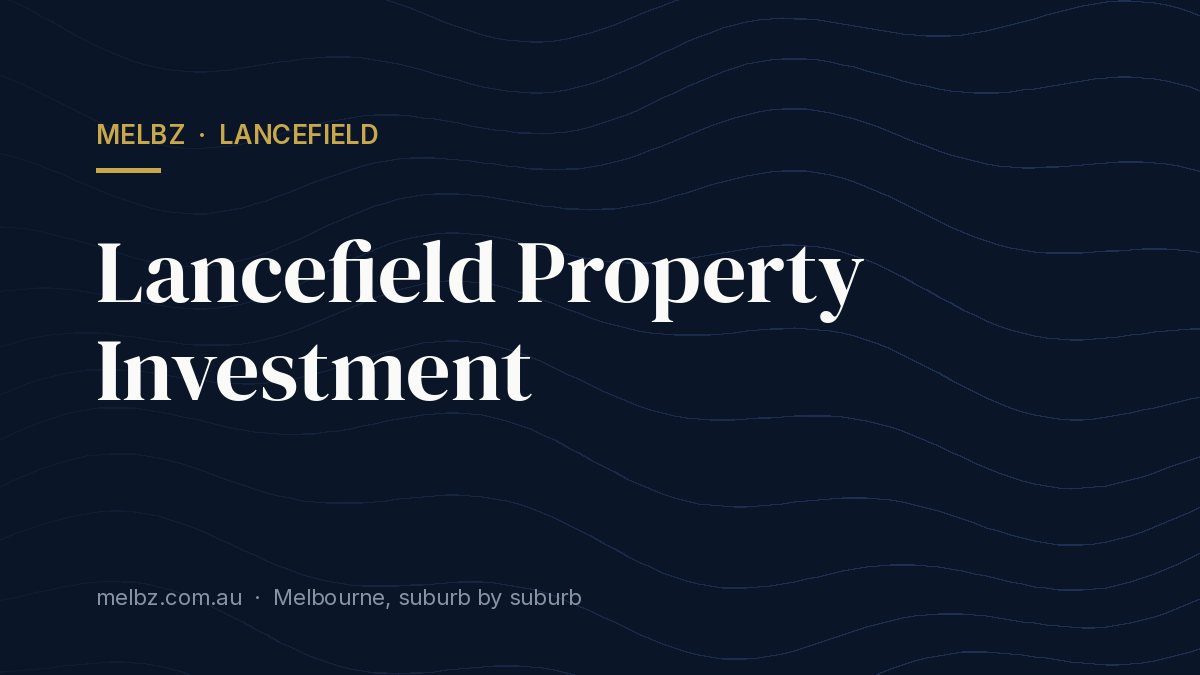 Title card: Lancefield Property Investment
