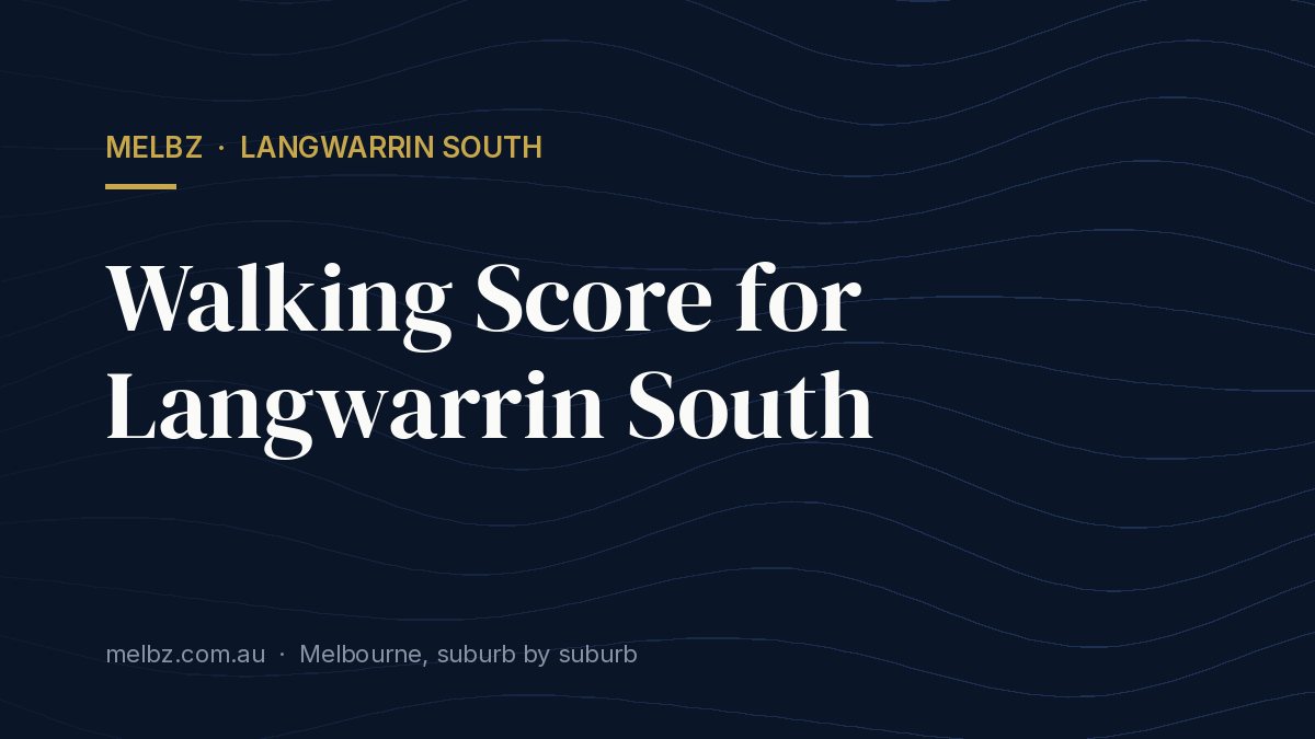 Living in an Apartment in Langwarrin South