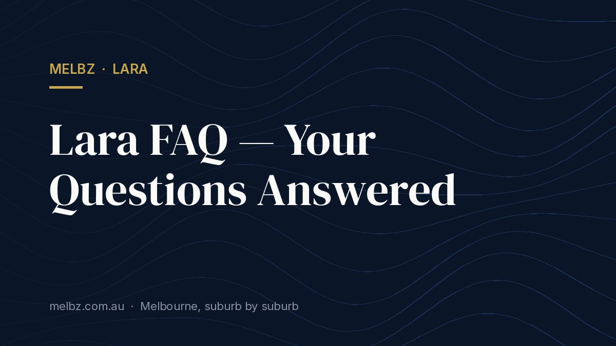 Title card: Lara FAQ — Your Questions Answered