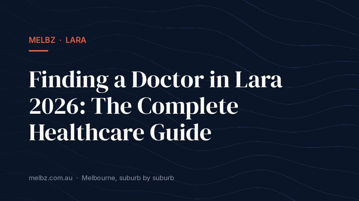 Title card: Finding a Doctor in Lara 2026: The Complete Healthcare Guide