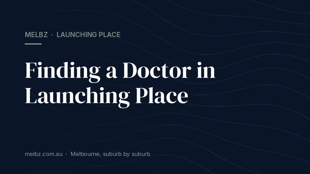 Title card: Finding a Doctor in Launching Place