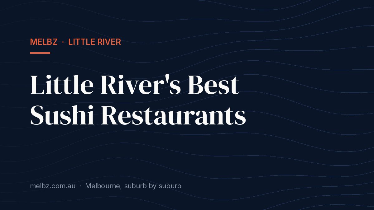 Title card: Little River's Best Sushi Restaurants