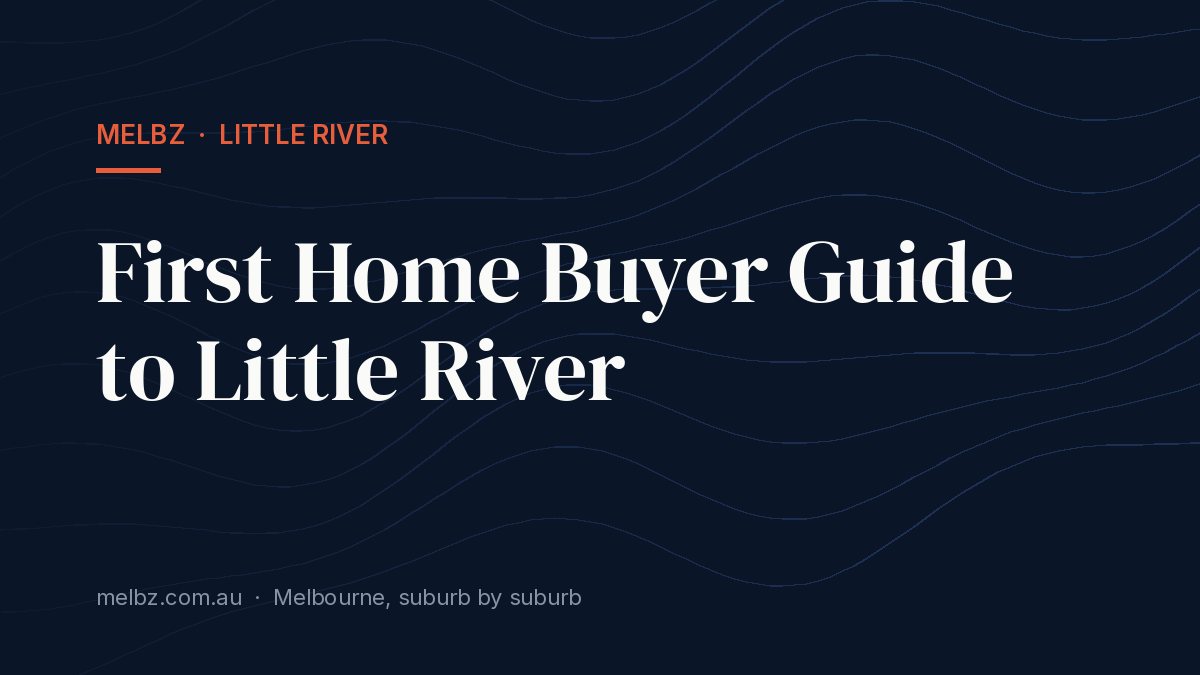 Title card: First Home Buyer Guide to Little River