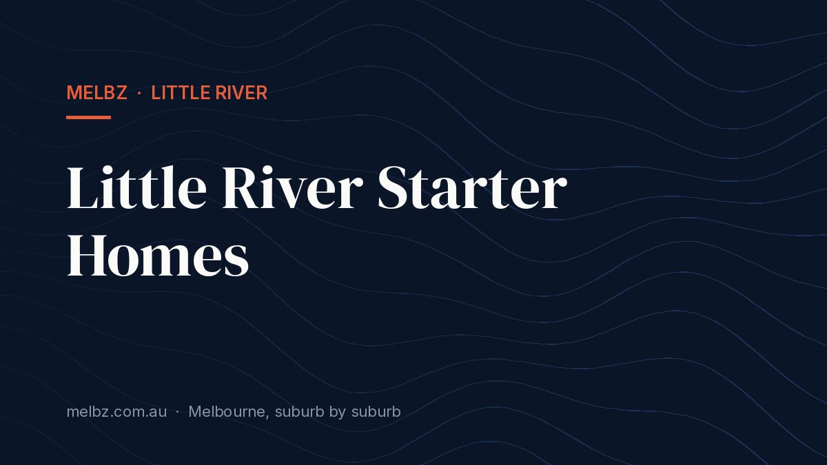 Title card: Little River Starter Homes