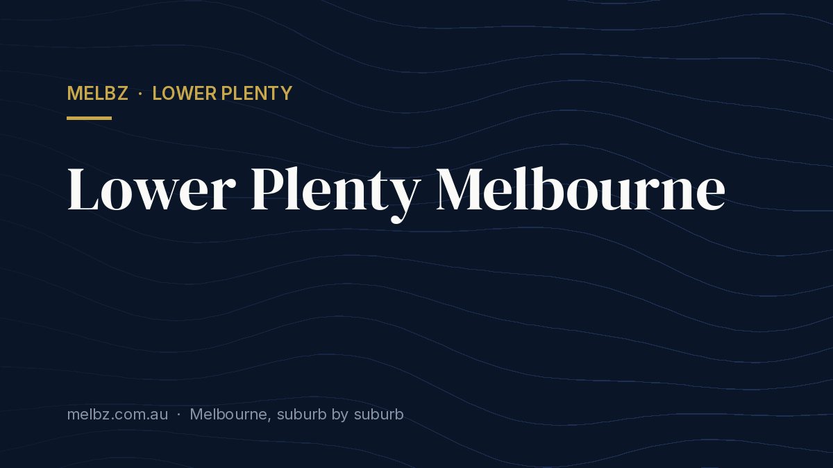 Title card: Lower Plenty Melbourne