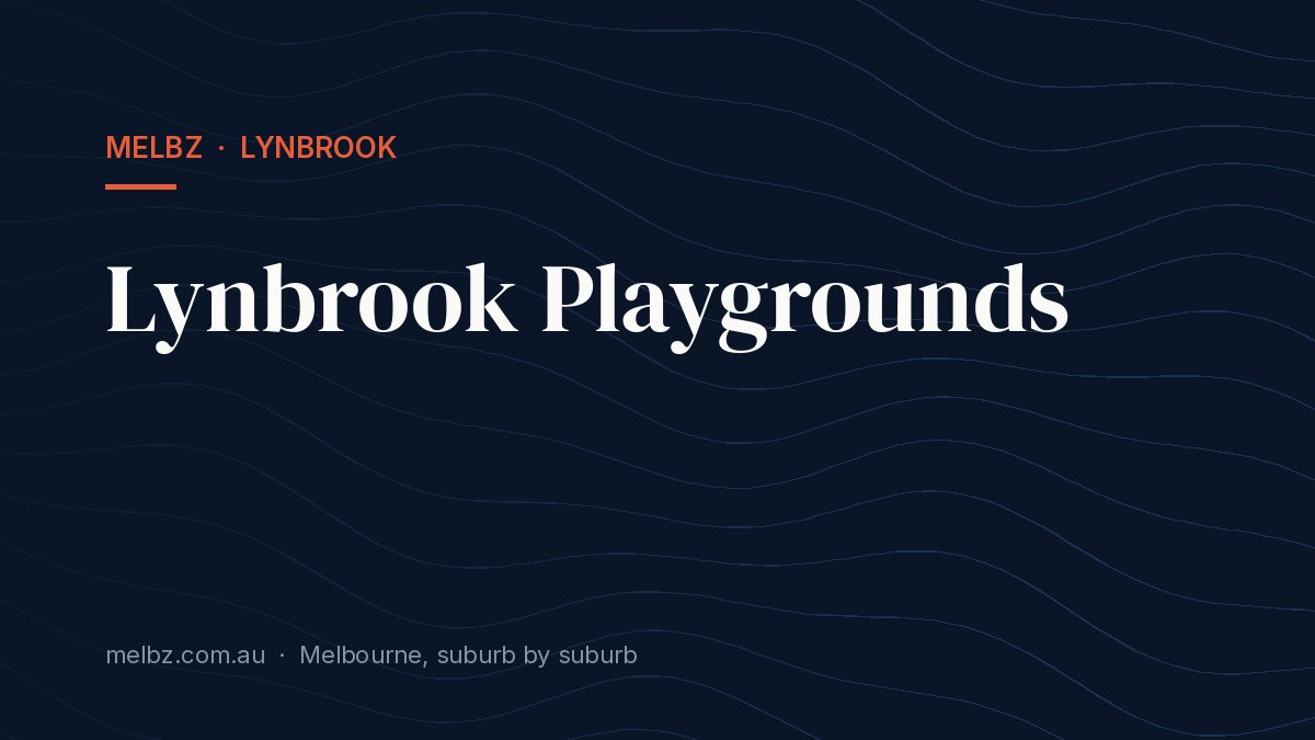 Title card: Lynbrook Playgrounds