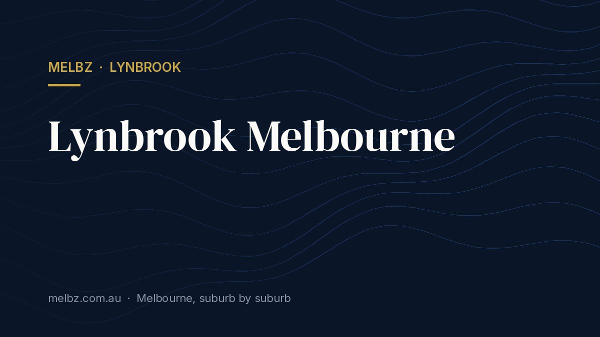 Title card: Lynbrook Melbourne