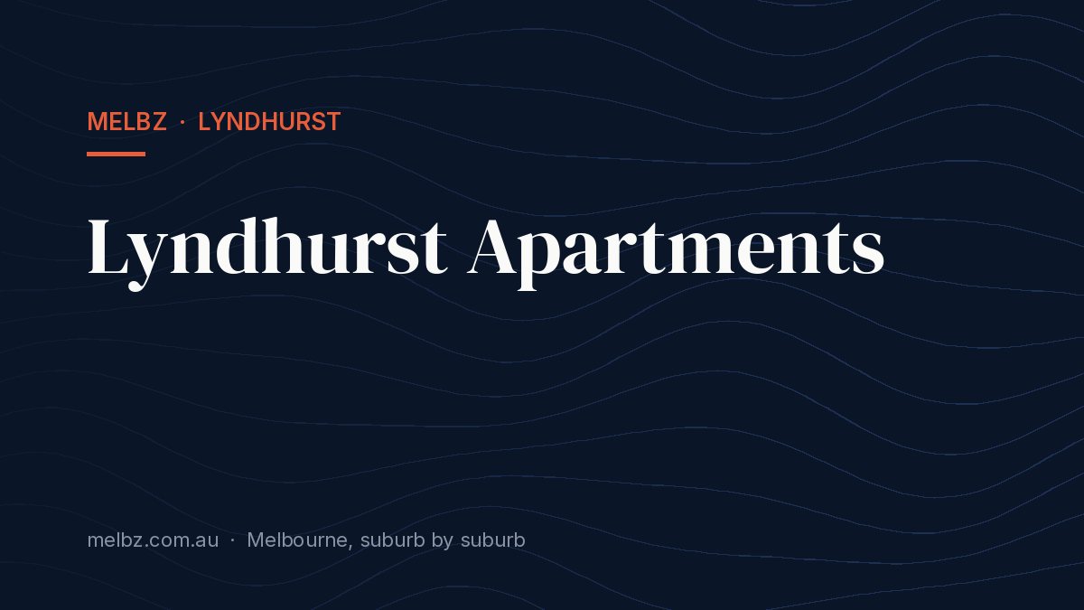 Title card: Lyndhurst Apartments