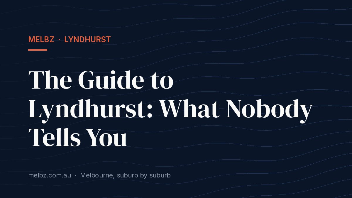 Title card: The Guide to Lyndhurst: What Nobody Tells You