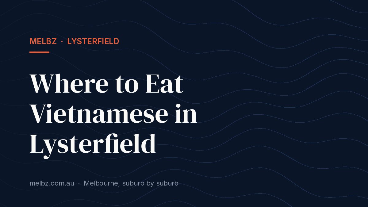 Lysterfield Apartments