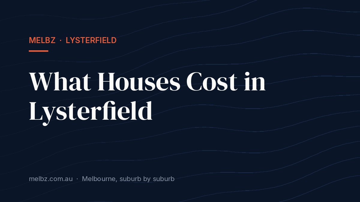 Lysterfield Apartments