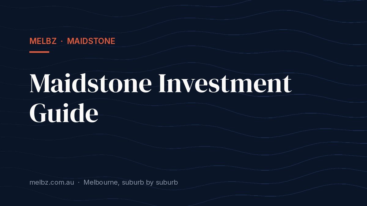 Title card: Maidstone Investment Guide