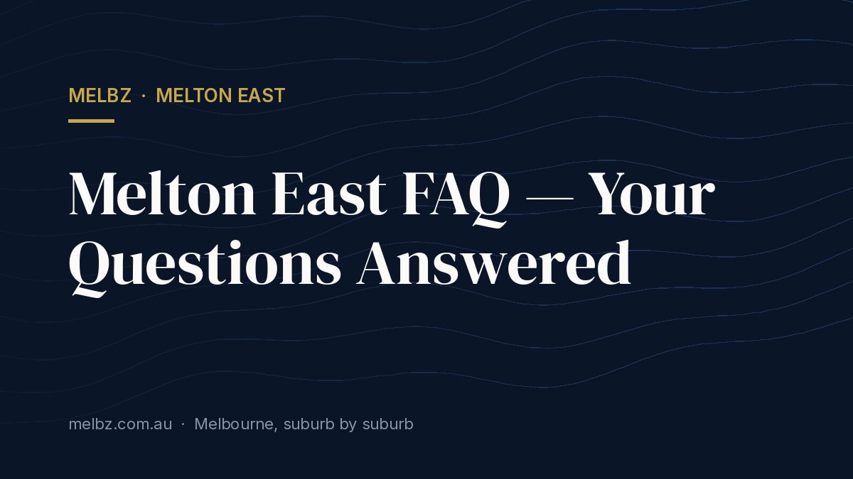 Melton East Cafes 2026: 7 Spots Locals Actually Use