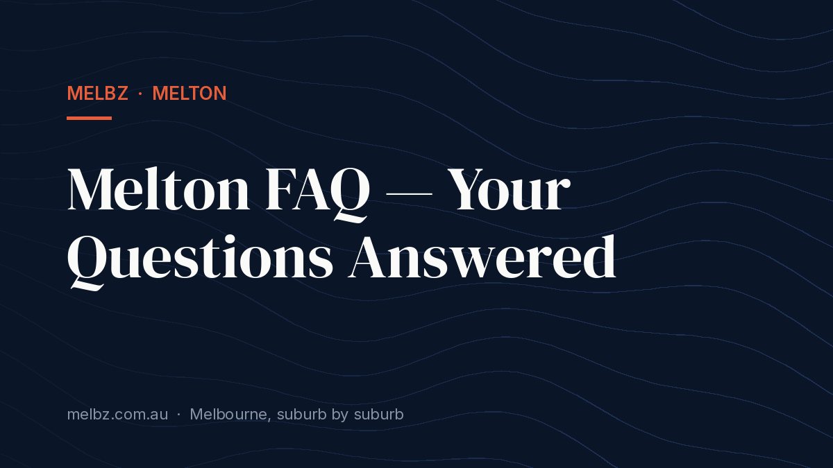 Title card: Melton FAQ — Your Questions Answered