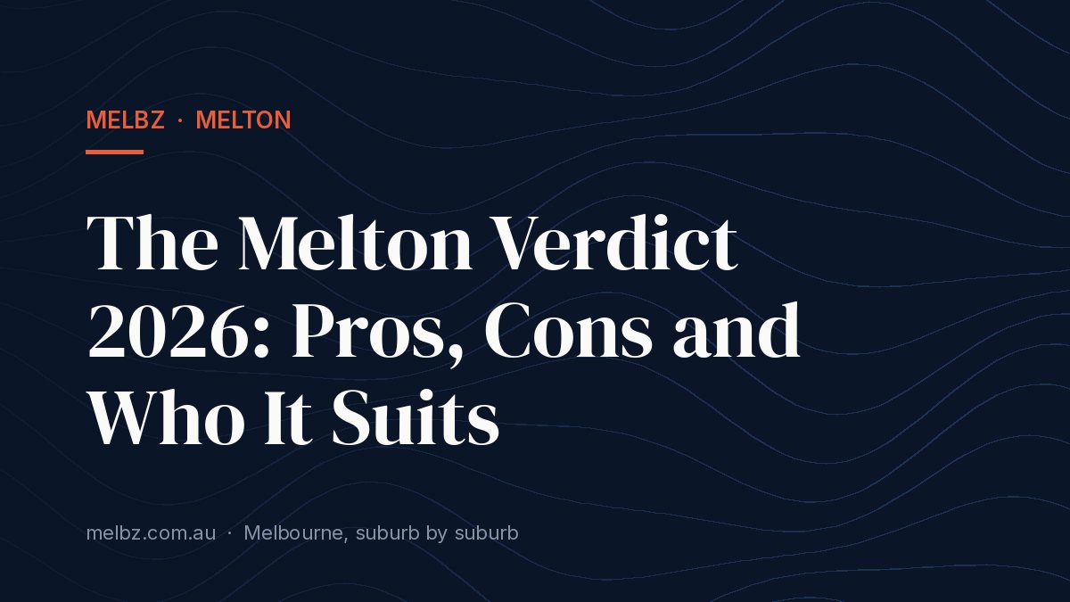 Title card: The Melton Verdict 2026: Pros, Cons and Who It Suits