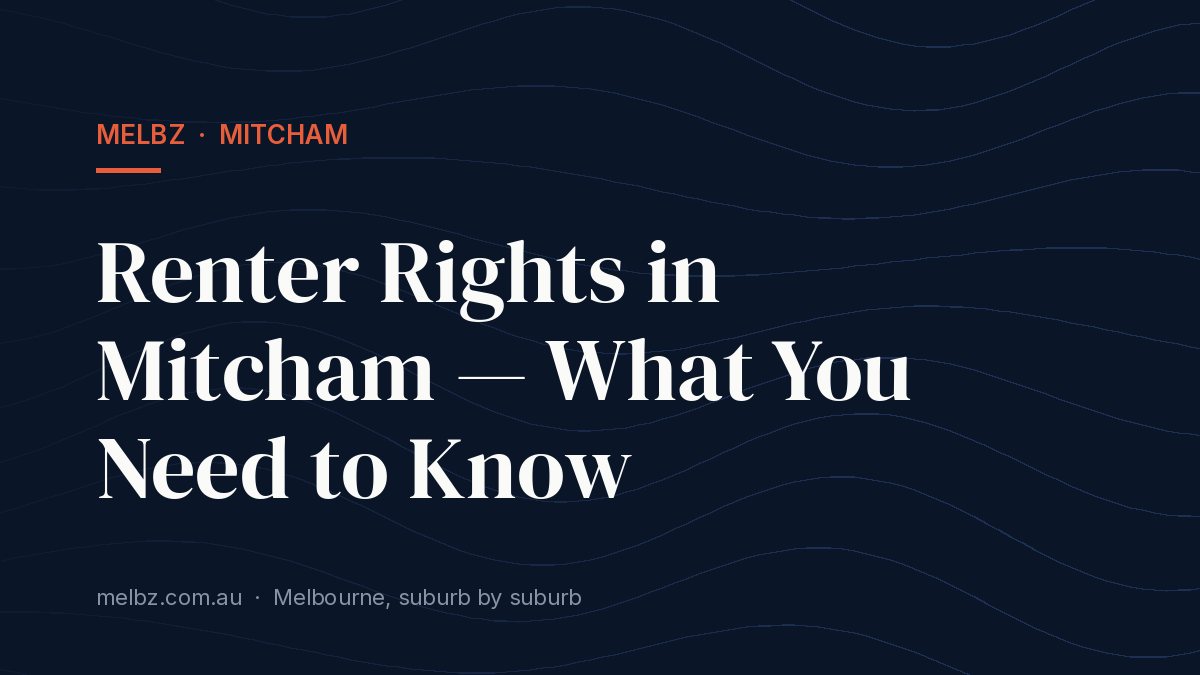 Title card: Renter Rights in Mitcham — What You Need to Know