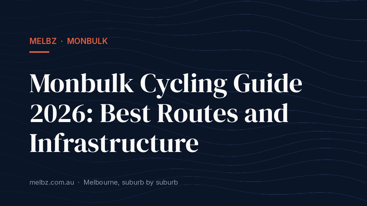 Title card: Monbulk Cycling Guide 2026: Best Routes and Infrastructure