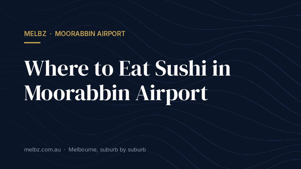 Living in an Apartment in Moorabbin Airport