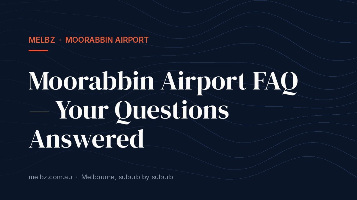 Living in an Apartment in Moorabbin Airport