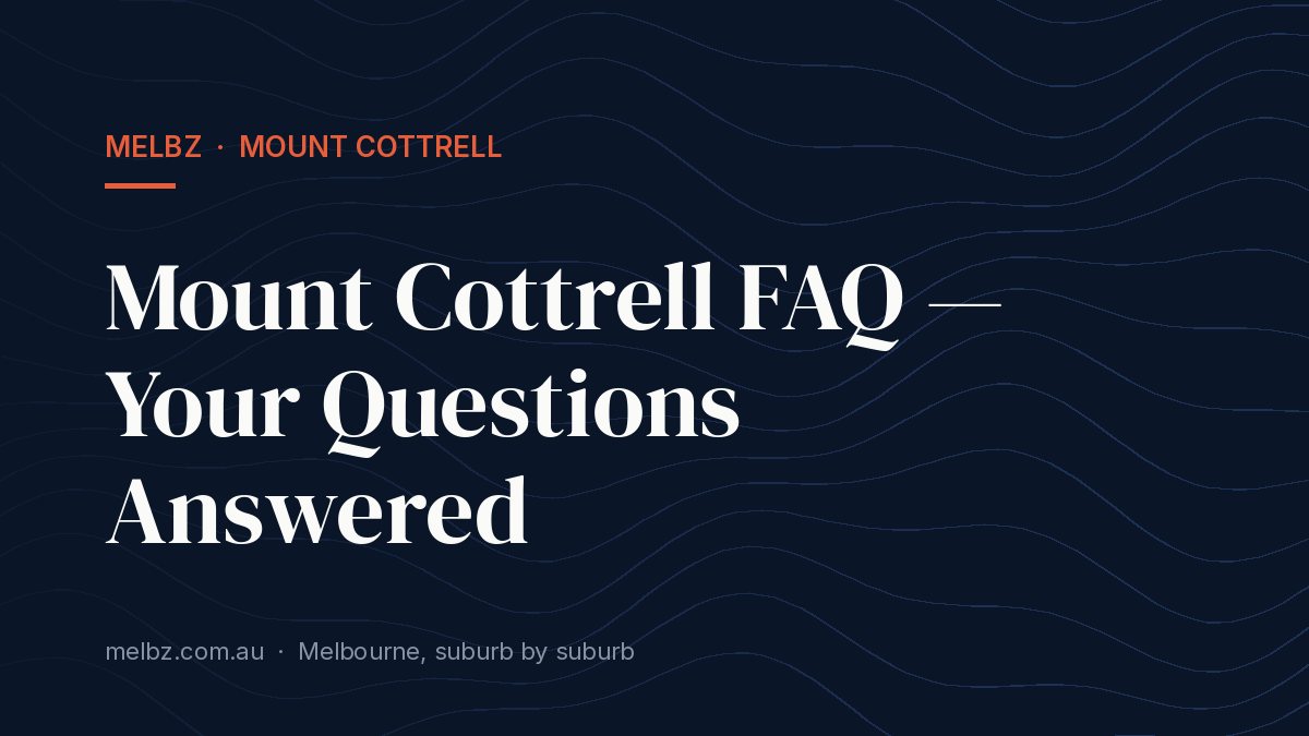Title card: Mount Cottrell FAQ — Your Questions Answered