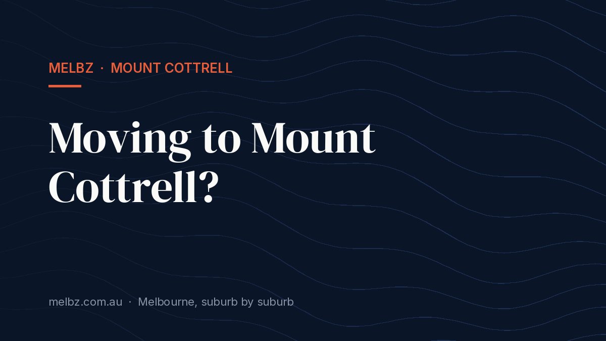 Title card: Moving to Mount Cottrell?