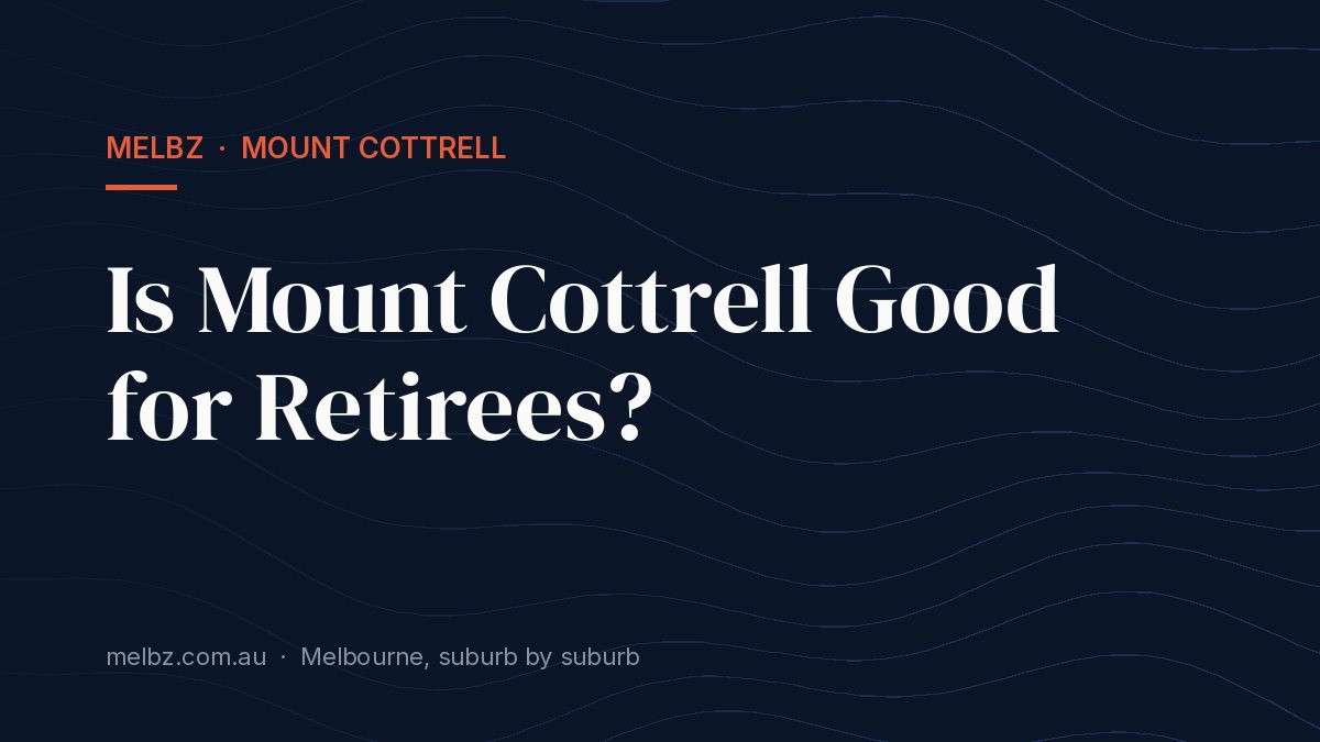 Title card: Is Mount Cottrell Good for Retirees?