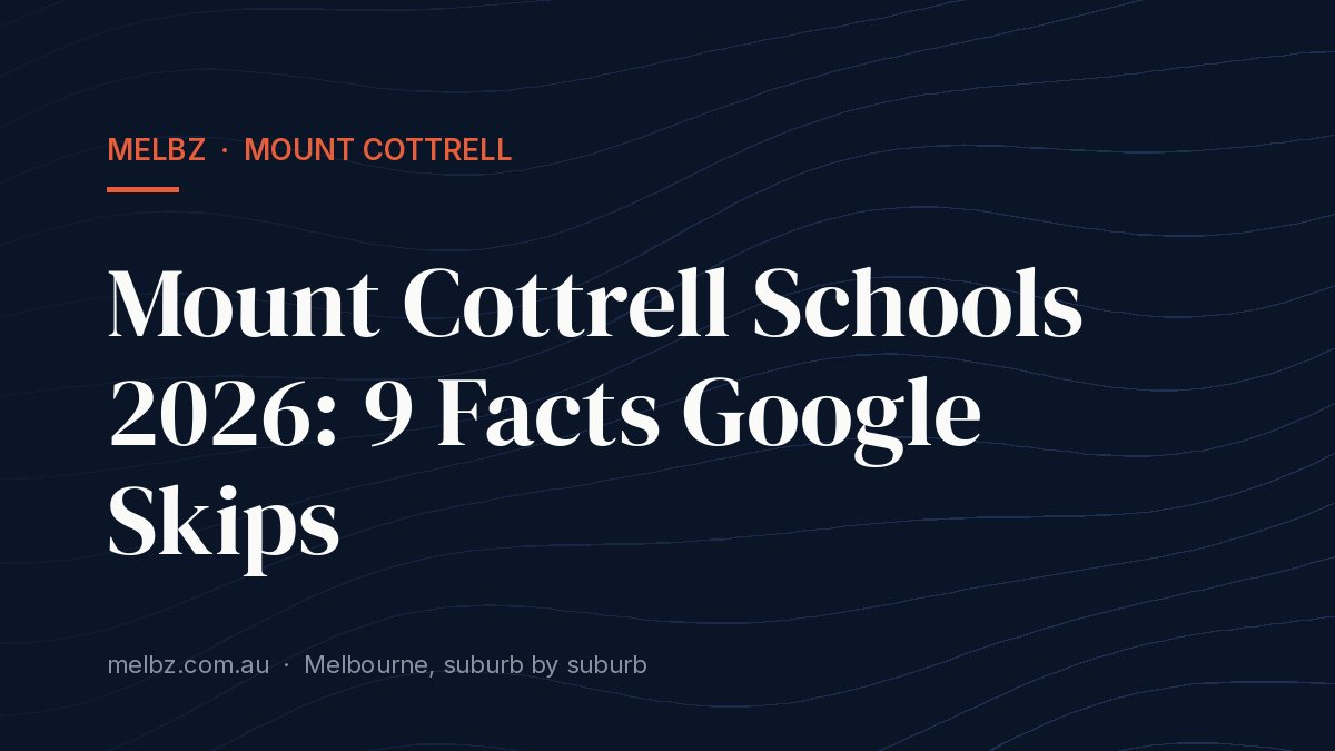 Title card: Mount Cottrell Schools 2026: 9 Facts Google Skips