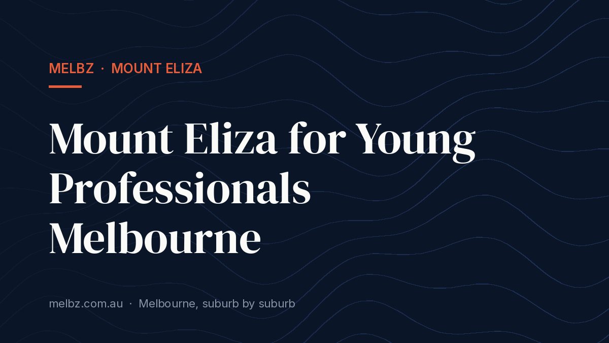 Title card: Mount Eliza for Young Professionals Melbourne