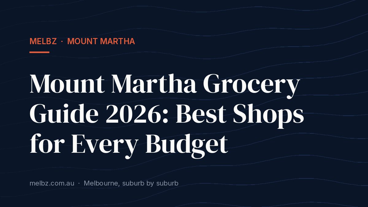 Title card: Mount Martha Grocery Guide 2026: Best Shops for Every Budget