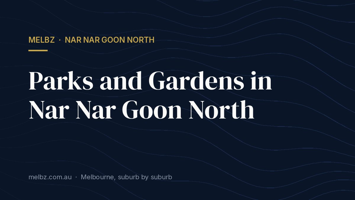 Title card: Parks and Gardens in Nar Nar Goon North