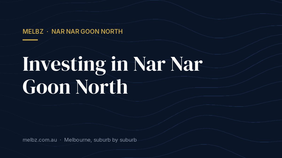 Title card: Investing in Nar Nar Goon North